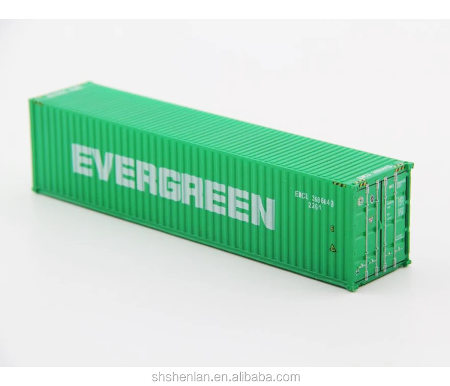 Abs Die Cast Mini Shipping Container Model,40ft Scale 187,Business