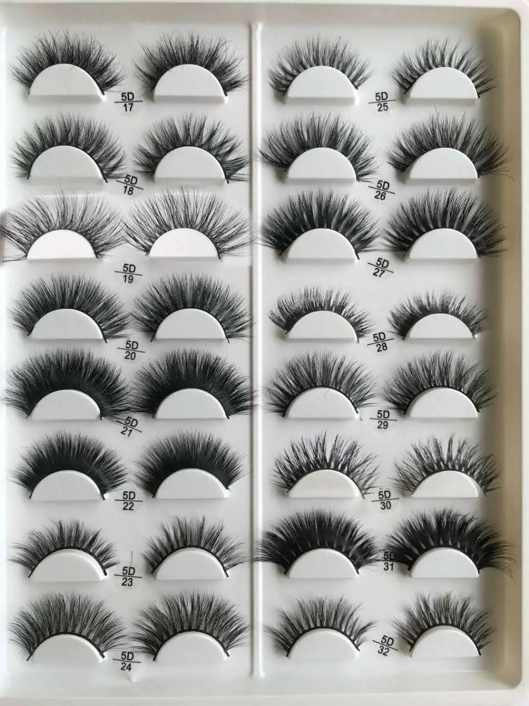 25mm 100 Real Mink Eyelashes Private Label 3d Mink Eyelashes,Hand Made