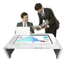 Saw touch screen kiosk multi sand up with table ouch s