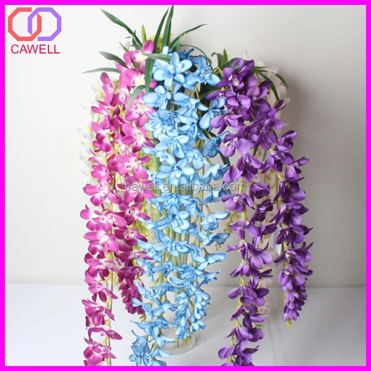 Wedding Decor Wisteria Wall Hanging Silk Flower Arrangement Buy Wall