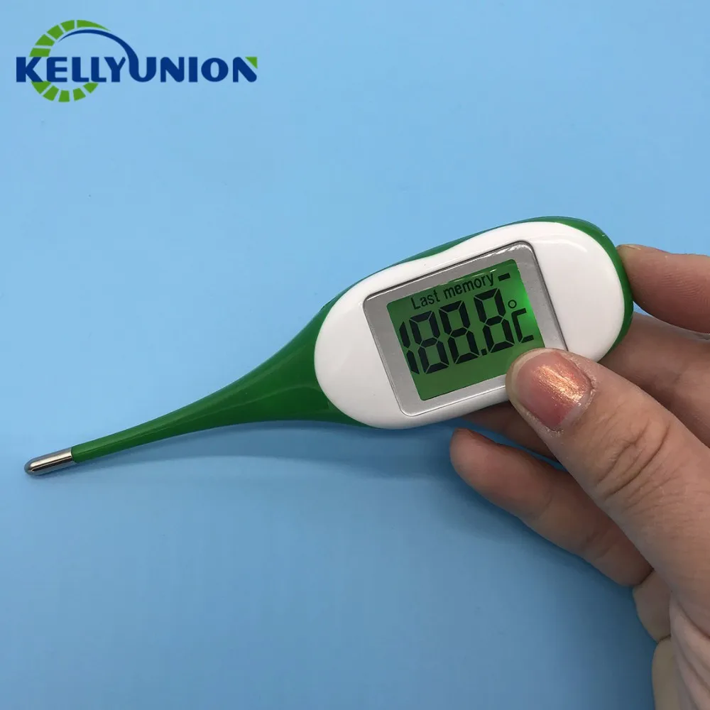 Portable Mini Size Baby Use Easy Fast Read Thermometer With Jumbo Lcd