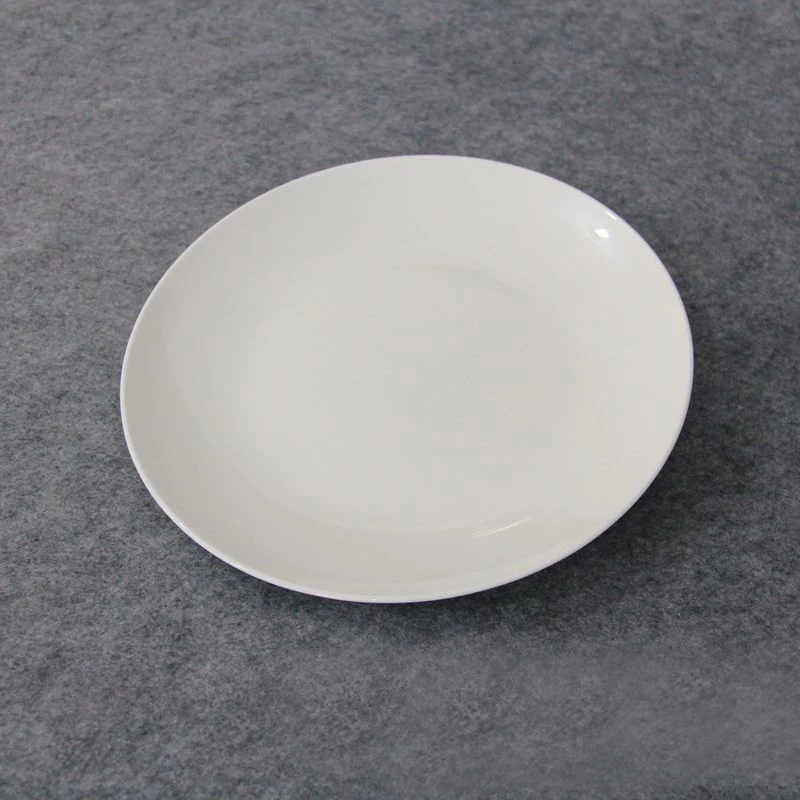 White Ceramic Plate/round Dinner Plate/cheap Ab Grade Plates Dishes
