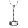 Hammer Cremation Jewelry for Ashes - Urn Necklace for Ashes for Men - Stainless Steel Tool Shape Keepsake Memorial Pendant Ashes