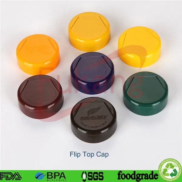 Flip top cap