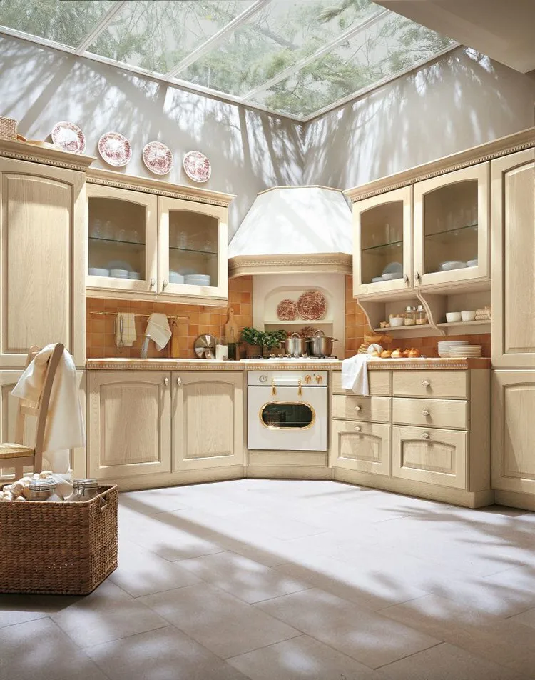 Customized Factory Price Soild Wood Kitchen High Quality