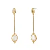 2019 wholesale fancy genuine pearl earrings pearl drop earrings