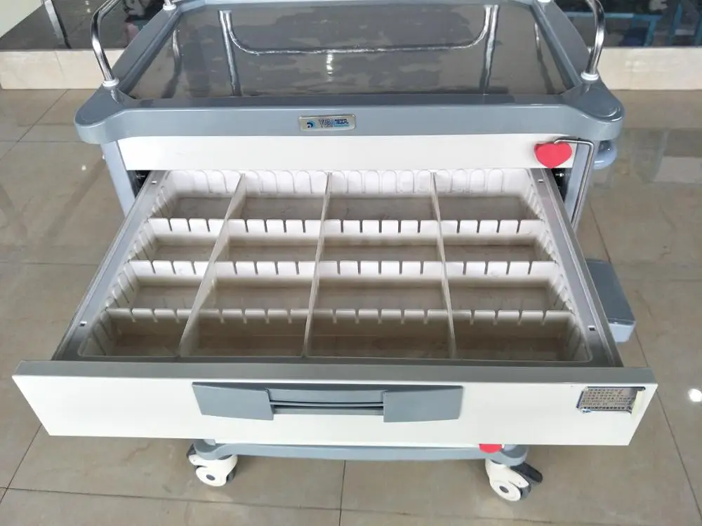 MAT-4 medical anesthesia trolley with drawer