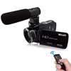 Wifi Camcorder Full HD 1080P 30FPS Portable Digital Video Camera with External Microphone (HDV-Z20) Excellent Quality