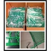 Wholesale PE hay bales nets/slow feeding nets with square and cone type ,feno do cavalo alimentador net