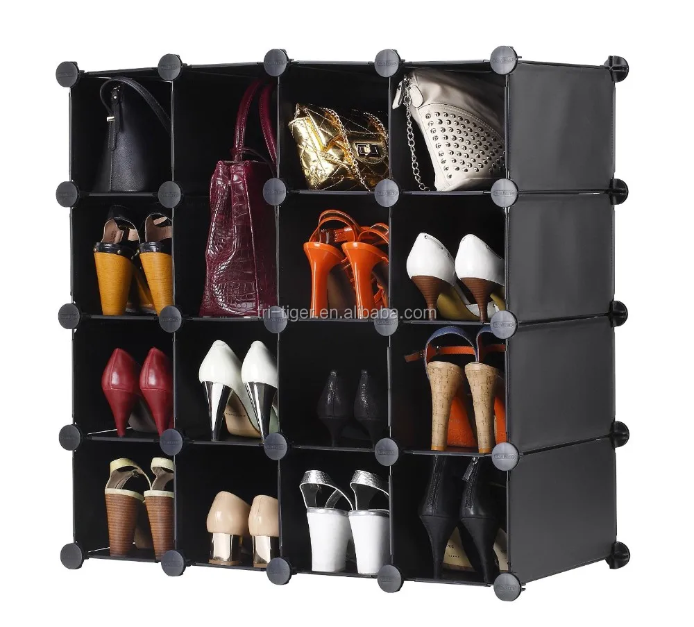 Shoe Rack Organizer Storage Shelves Make Into Any Shape Or Size To Organize Shoes Clothing Toys Dvds And More Buy Pp Lemari Pakaian Rak Sepatu Rak Sepatu Organizer Product On Alibaba Com