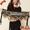 BestDance wholesale hip scarf belt sexy belly dance Triangle coins belts hip scarf for women OEM