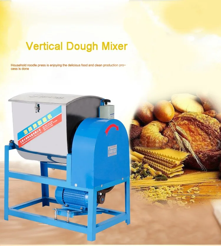 Ho25 High Quality Dough Mixing Machines Horizontal Dough Mixer For