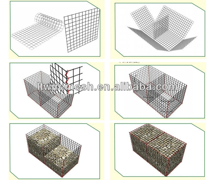 Anping 50x50 Galvanized Welded Gabion Cages For Retaining Wall Buy