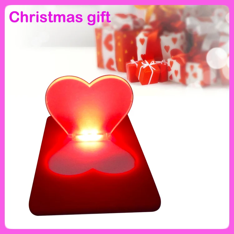 Led Heartshaped Card Lamp And Holiday Cards Led Card Light Buy Led Heartshaped Card Lamp