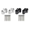NiceCNC Billet Handlebar Bar Riser Adapter Moves 38mm Up For Ducati Monster 659 696 795 1100 ABS 2009 2010-2014 2015 2016