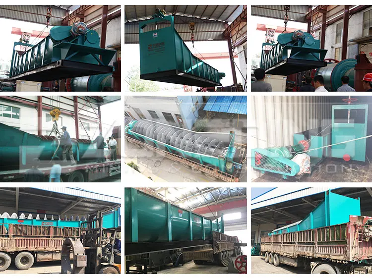Reliable Performance Factory Price Spiral Screw Sand Washing Machine