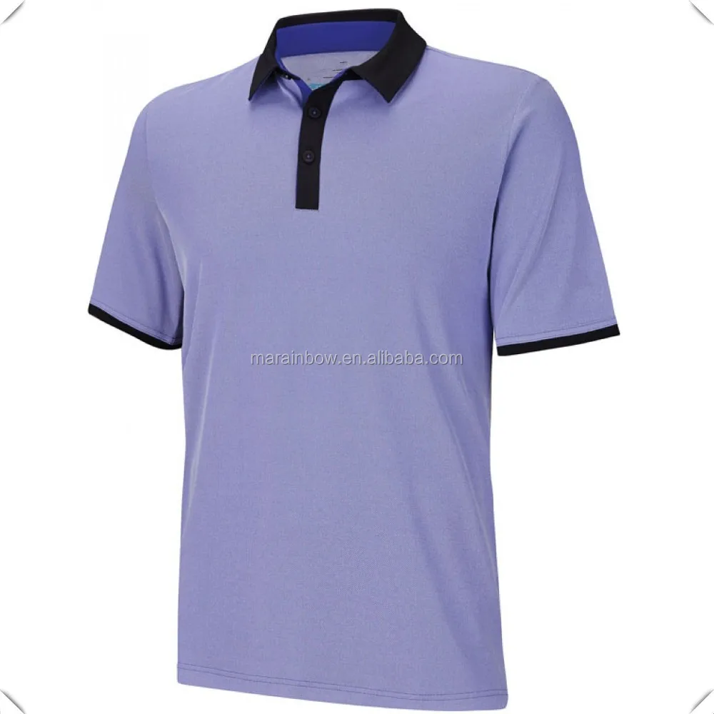 purple golf shirt