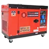50Hz Single Phase Key Start 5KVA Diesel Generator Portable type with wheels