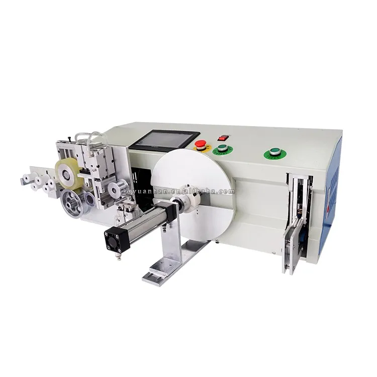 Automatic Cable Winding Binding Machine Record The Number Of Meters