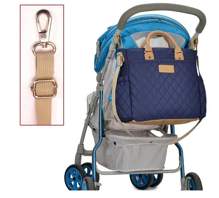 diaper bag with stroller straps