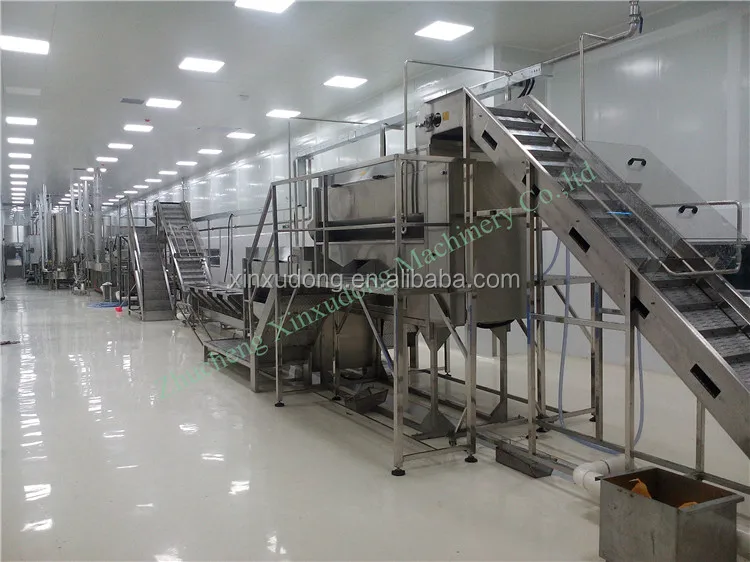Automatic  French fries line manufacturer frozen fries production line