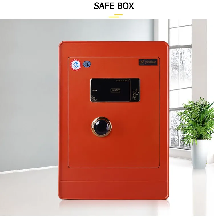 Biometric Fingerprint Lock Safe Box,Steel Safe Body Intelligent