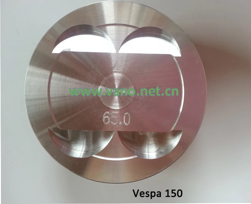 Vespa 150 scooter motorcycle piston ring 3 holes