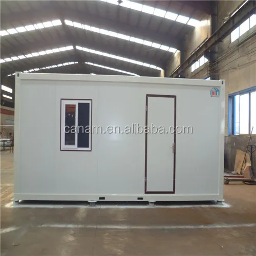 China flat pack low cost container house prefab moden house container