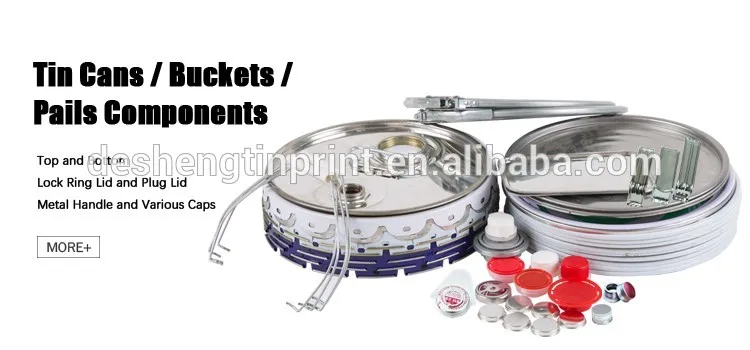 Rectangular Paint tin Pail