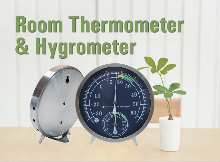 sauna indoor temperature hygrometer wall thermometer