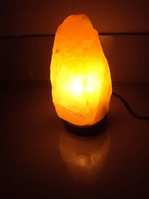 himalayan salt lamp