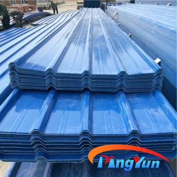 corrugated white plastic roof sheet/plastic pvc roofing