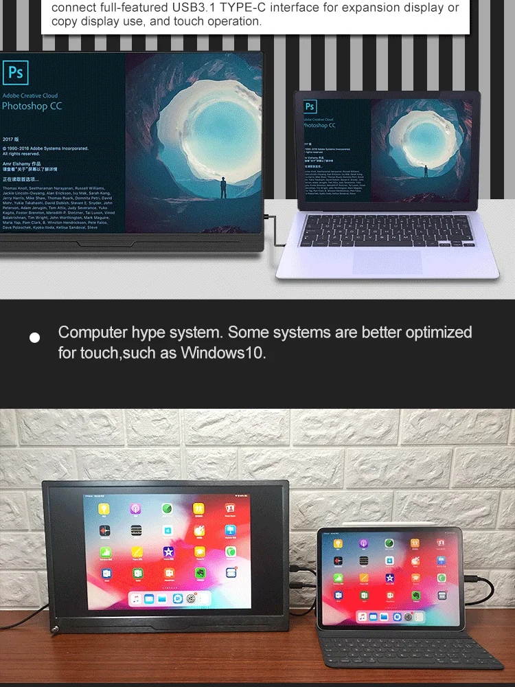 12.5inch portable monitor