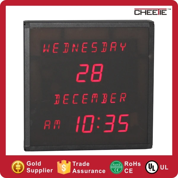 Dot Matrix Light Weight Electronic Desk Calendar Buy Electronic