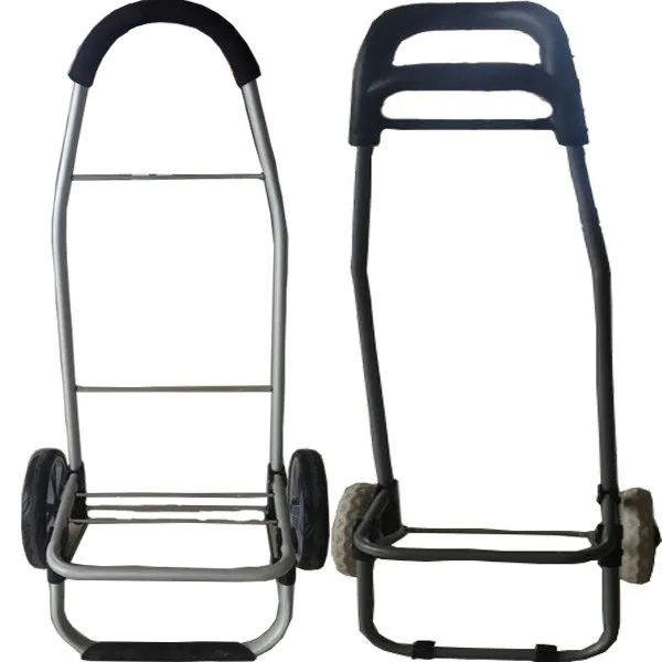 Newspaper Trolley Iron Pipe With Two Eva Wheels Cheap Shopping Carts