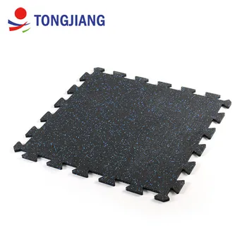 Lowest Factory Price Epdm Rubber Interlocking Mat For Gym Floor