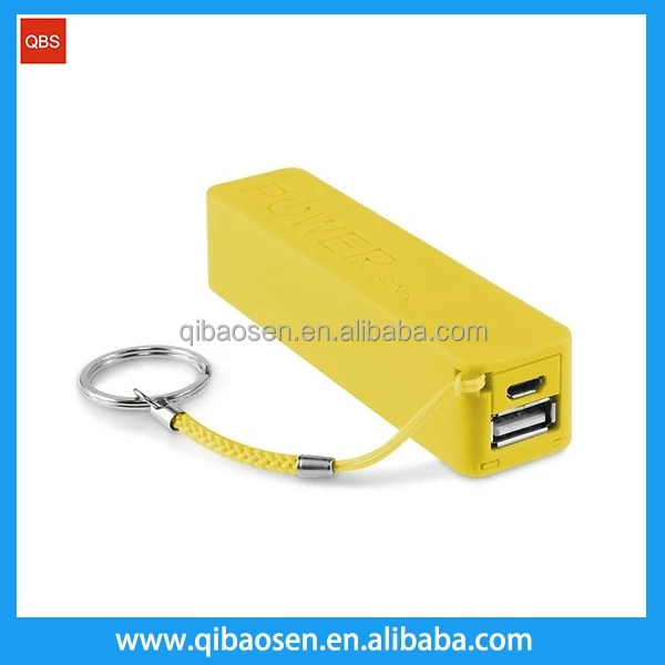 Factory supply portable power bank, custom powerbank 2600mah , logo printed charger power bank for promotion gifts