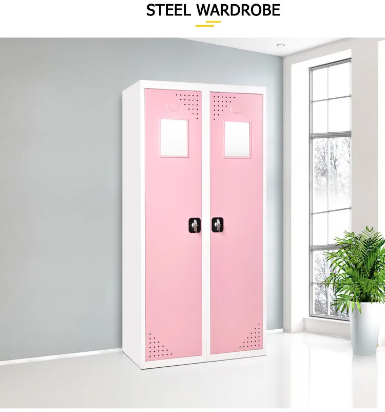 Different Colour Almirah Steel Bedroom Furniture