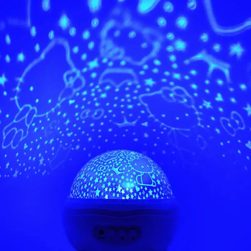 New Generation Starry Night Light Rotating Moom Star Projector for Baby Night Light