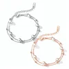 Marlary New Arrival Fashion Golden Silver Color Charm Pearl Jewelry Bracelet