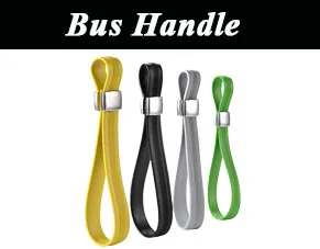 bus handle, bus handle strap, bus advertising handle