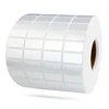 Custom Design China Suppliers 20*10mm Silver Barcode Label for Jewelry and Medical