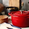 Enamel cast iron kitchen cookware set cookware