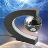 C shape Hot sale Levitation Floating Globe Rotating Magnetic Mysteriously Suspended in Air World Map teaching geography gift