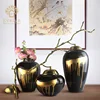 Hot sale chinese home goods vases porcelain decorative ceramic flower vase