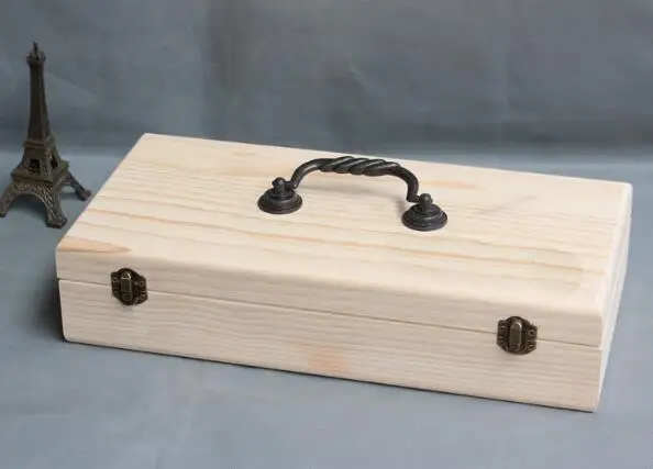 46 bottoles wood essential oil storage box