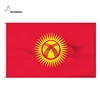 Event celebrate outdoor decorative polyester fabric Kyrghyzstan national flag