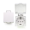 French industry safety outlet 16A 250V IP54 NF certification European waterproof power cover connector socket