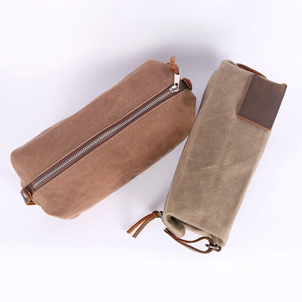 mens toiletry bag canvas