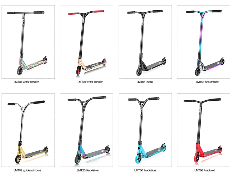 Professional Bmx Scooter With 120mm Wheels And 120mm Deck Limit Pro